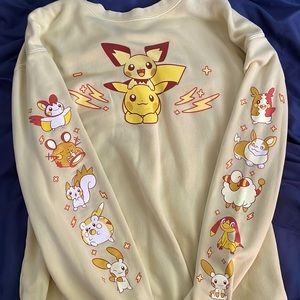 Pokemon Yellow Crewneck